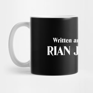 Written and Directed by Rian Johnson (white) Mug